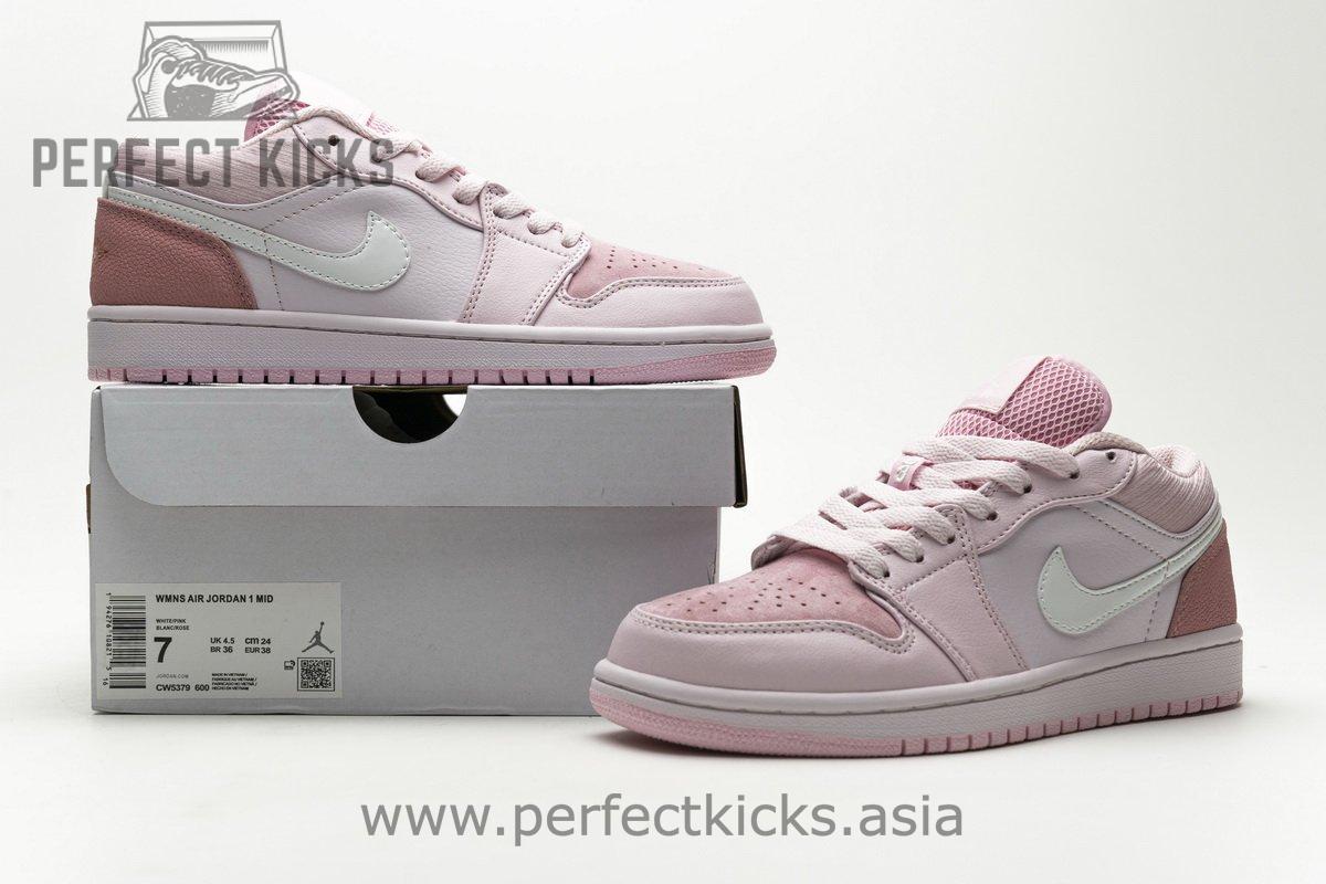 CW5379-600 Air Jordan 1 Low Digital Pink - Image 2