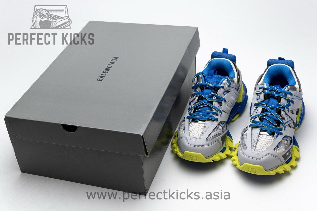 542023 W1GB9 6509 Balenciaga Tess S.Grey Blue Yellow - Image 3