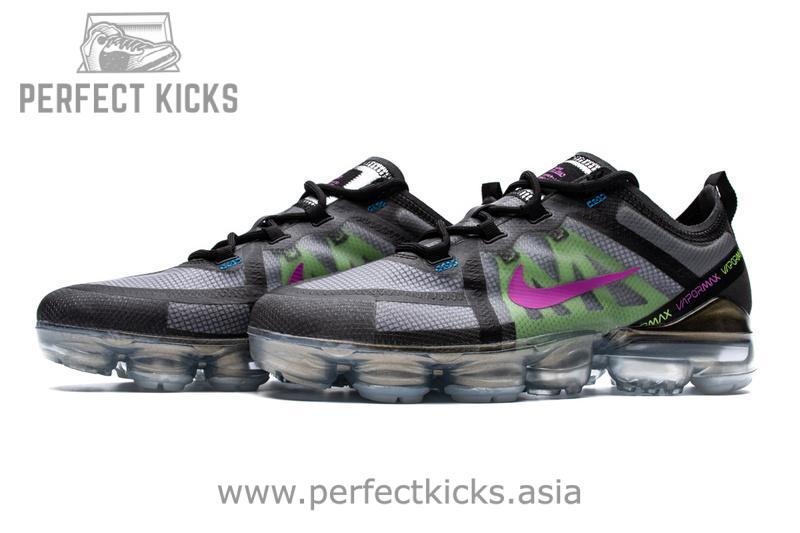 Nike VaporMax 2019 Black Active Fuchsia AT6810-001 - Image 7