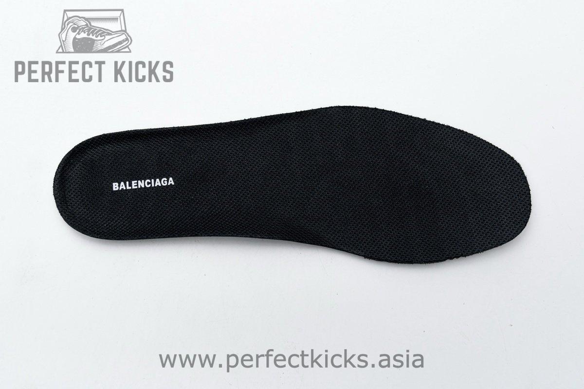 541624 W09O1 2268 Balenciaga Triple S Black Brown Red - Image 11