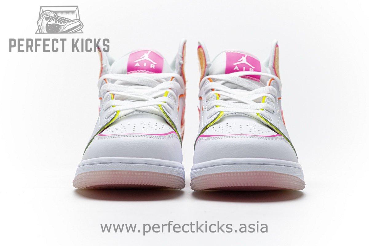 CV4611-100 Air Jordan 1 Mid GS “Edge Glow” - Image 5