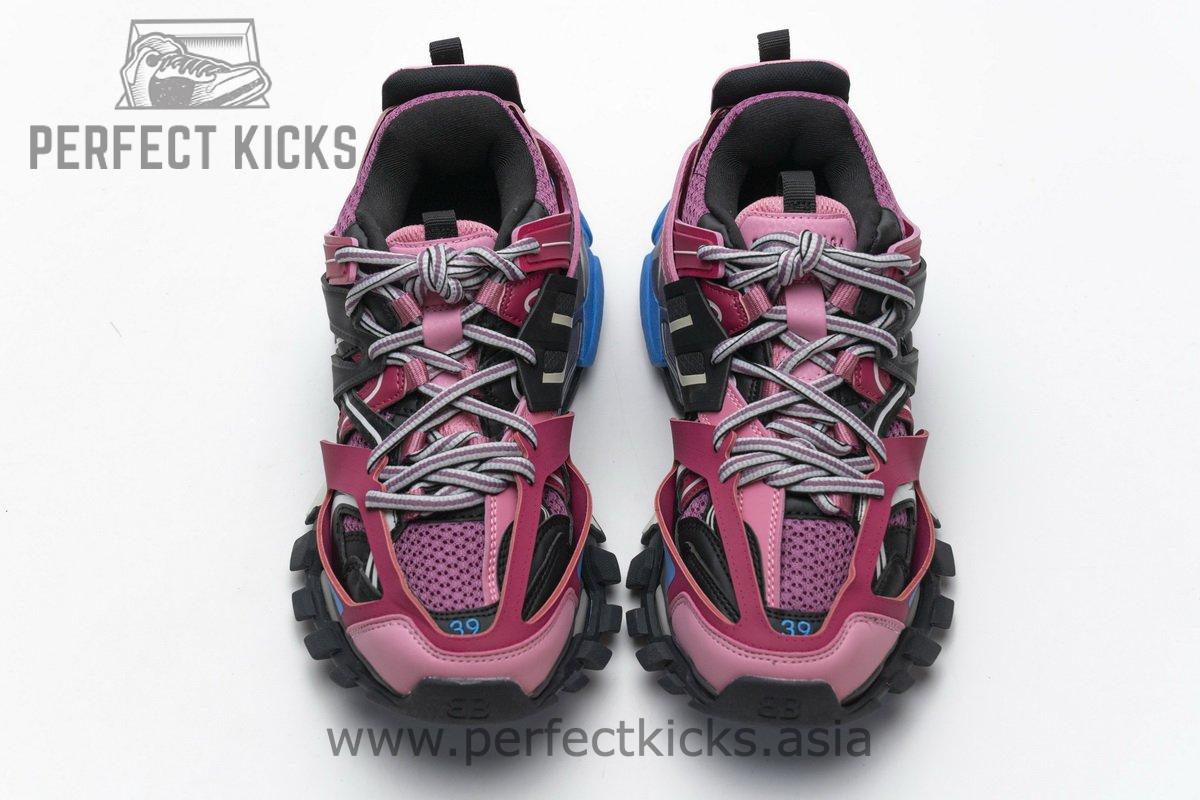 542436 W1GB7 5482 Balenciaga Tess S.Black Purplish Red - Image 4