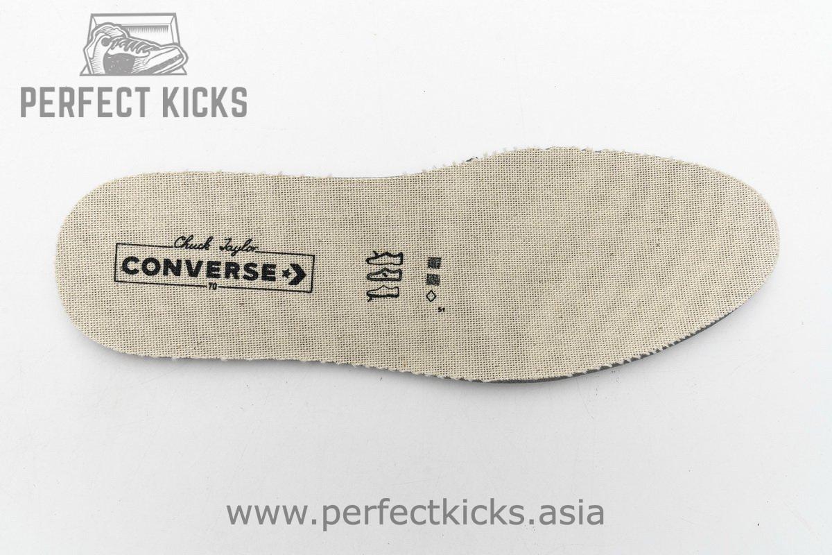 162059C Converse Chuck 70 OX Dark Burgundy Black Egret - Image 11