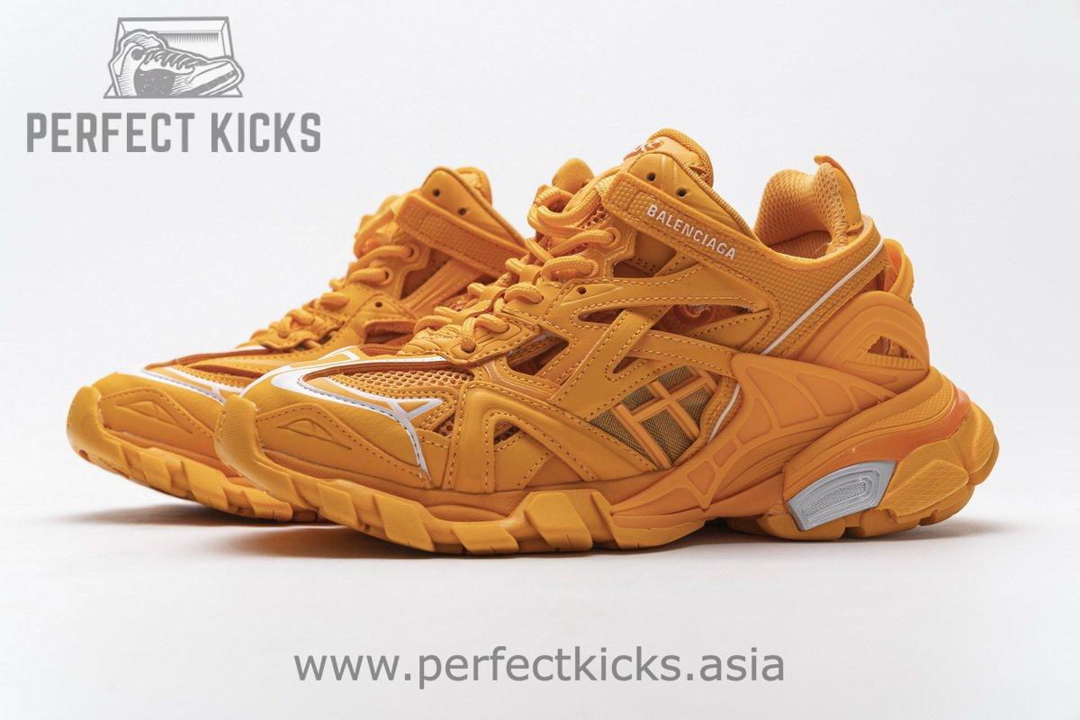 568615 W2GN5 5817 Blenciaga Track 2 Sneaker Orange - Image 6