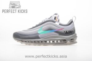 OFF WHITE X Nike Air Max 97 “Wolf Grey Menta” AJ4585-012