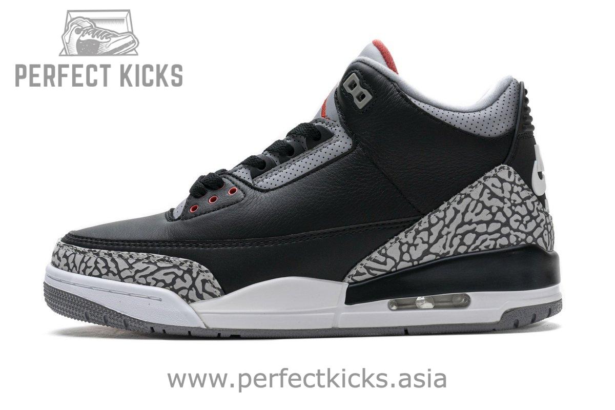 854262-001 Air Jordan 3 Retro OG 'Black Cement'