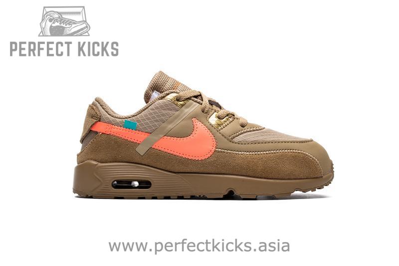 OFF-WHITE x Nike Air Max 90 BT“Desert Ore”BV0852-200 - Image 7