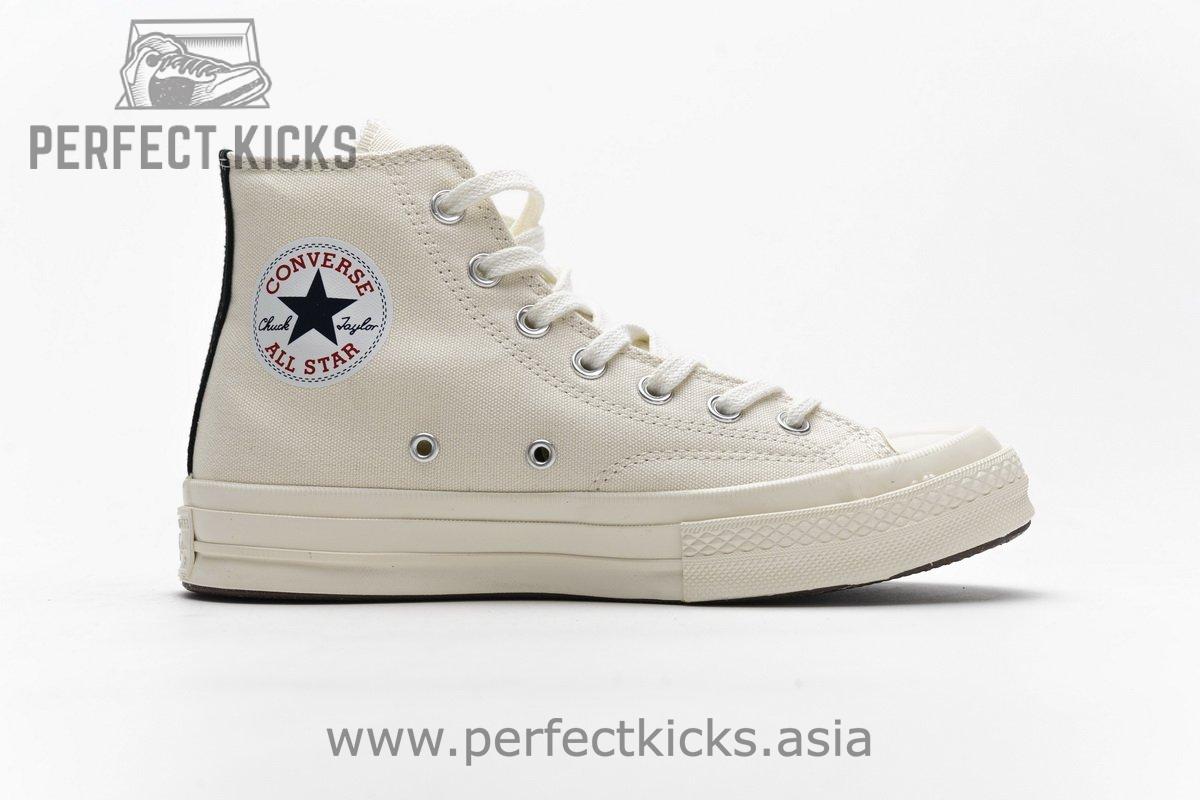 150205C CDG Play x Converse Chuck Taylor All Star 70 High Top - Image 8