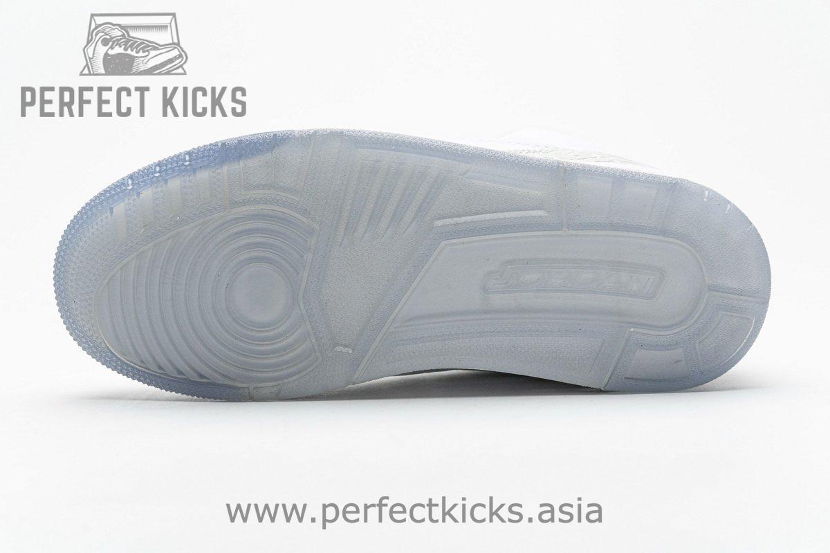 136064-111 Air Jordan 3 Retro Pure White - Image 10