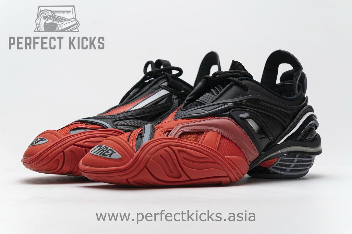 Balenciaga Tyrex 5.0 Sneaker Black Red - Image 6