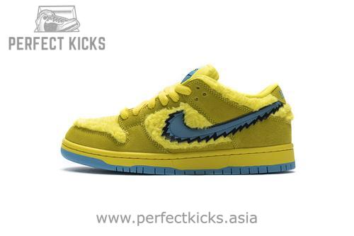 CJ5378-700  Grateful Dead x Nike SB Dunk Low“ Yellow Bear”