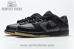 304292-003 Nike Dunk Low Pro SB Black Ostrich Skate - Image 4