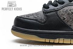 304292-003 Nike Dunk Low Pro SB Black Ostrich Skate - Image 10