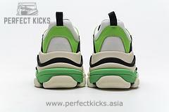 483513 W06E1 1008 Balenciaga Triple S White Green - Image 5