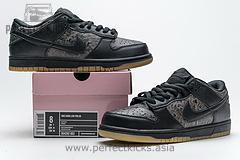 304292-003 Nike Dunk Low Pro SB Black Ostrich Skate - Image 6