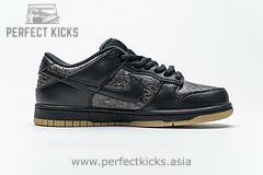 304292-003 Nike Dunk Low Pro SB Black Ostrich Skate - Image 9