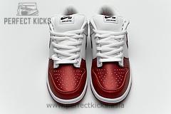 Nike Dunk SB Low White Red CK3480-600 - Image 8
