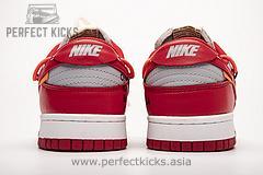 CT0856-600 OFF White X Nike Dunk Low University Red - Image 6