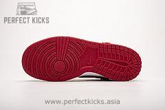 CT0856-600 OFF White X Nike Dunk Low University Red - Image 7