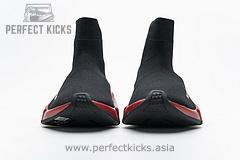 Balenciaga Speed Clear Sole Sneaker Black Red - Image 7