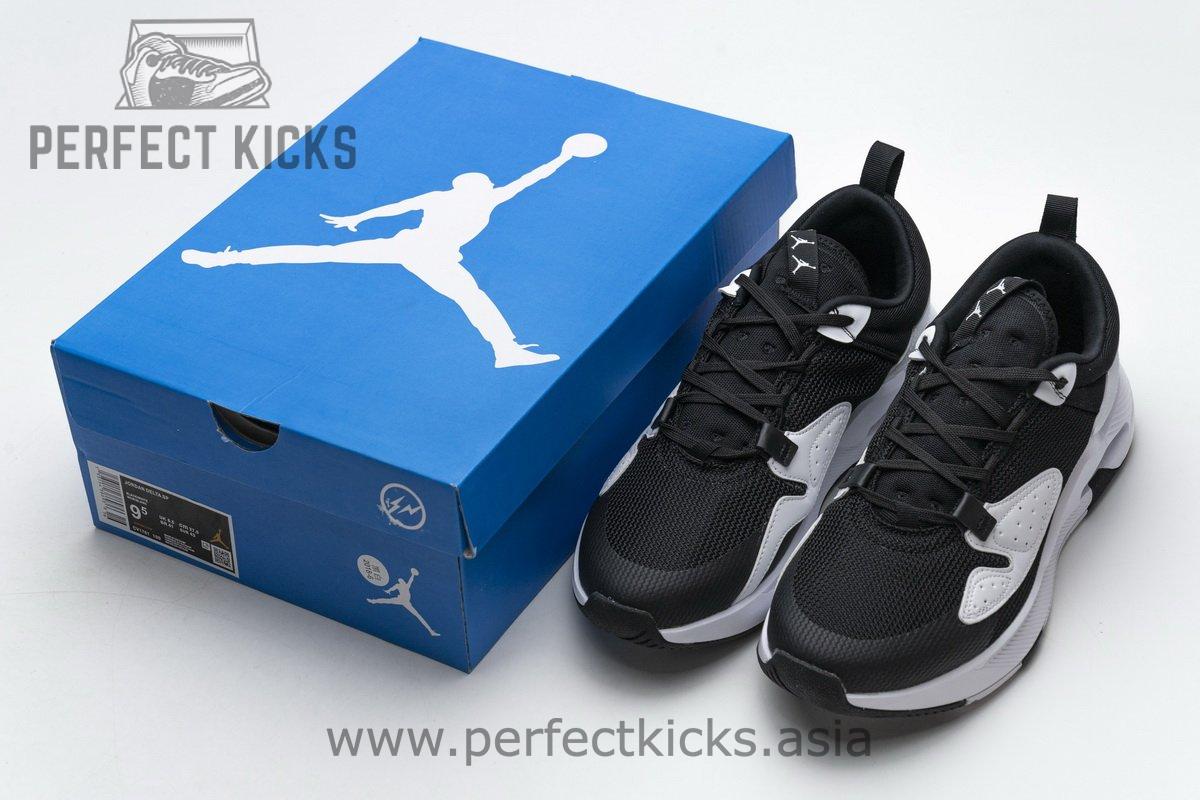 CV1761-100 Fragment Design x Jordan Delta SP Black White - Image 2