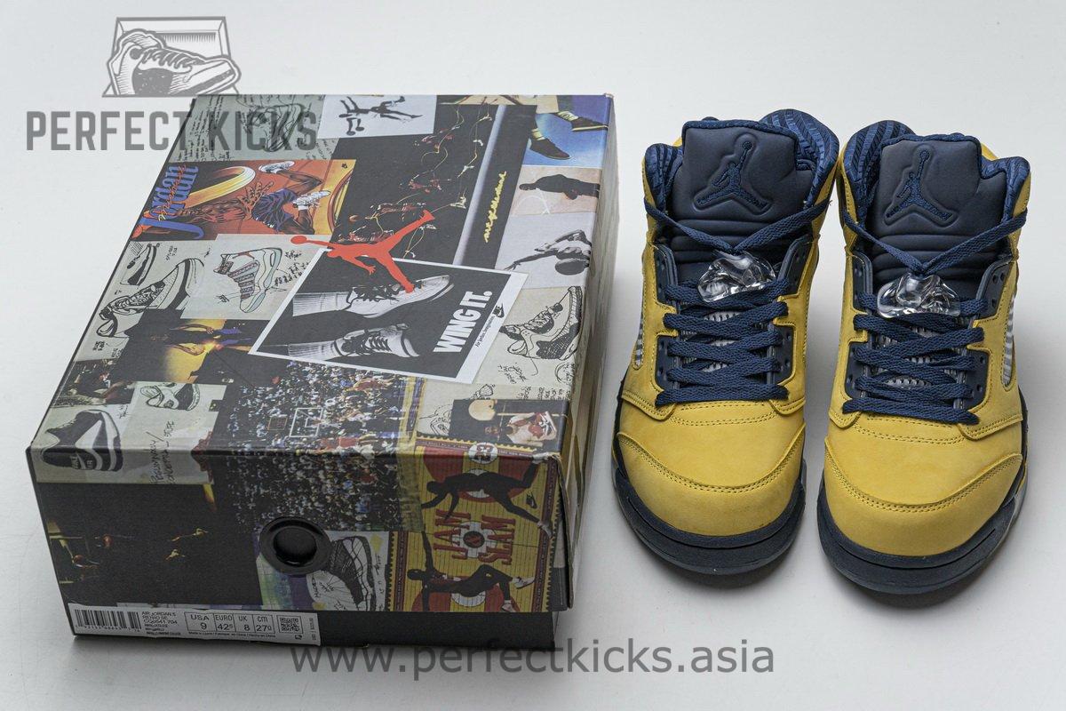 CQ9541-704 Air Jordan 5 Retro SE "Michigan" - Image 3