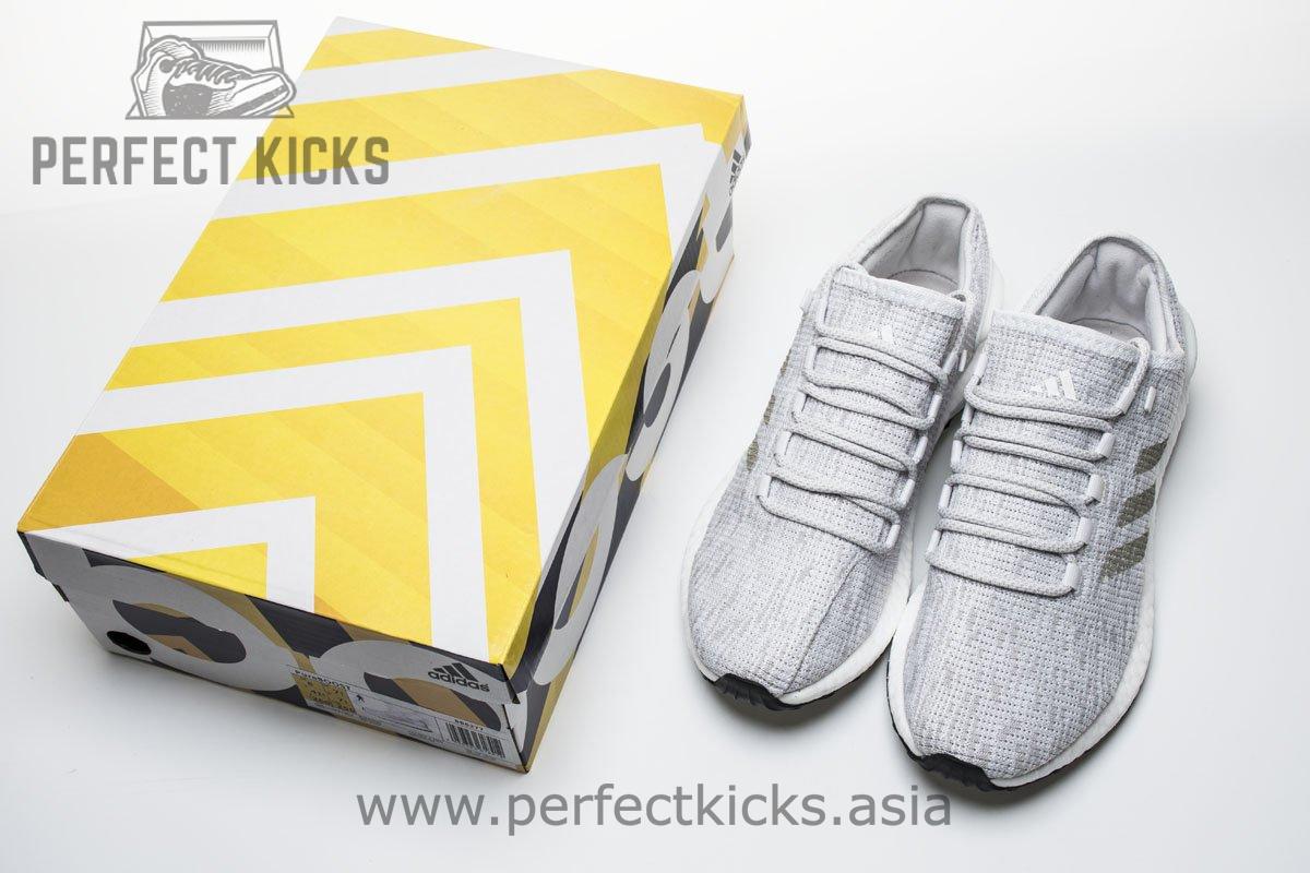 Adidas Pure Boost “Bright gray white”BB6277 - Image 2