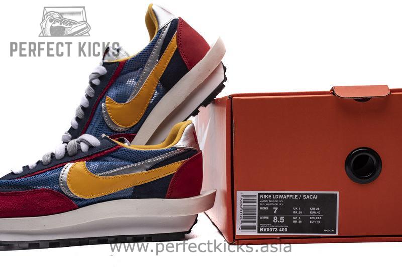 Sacai x Nike LDWaffle Blue Multi BV0073-400 - Image 2