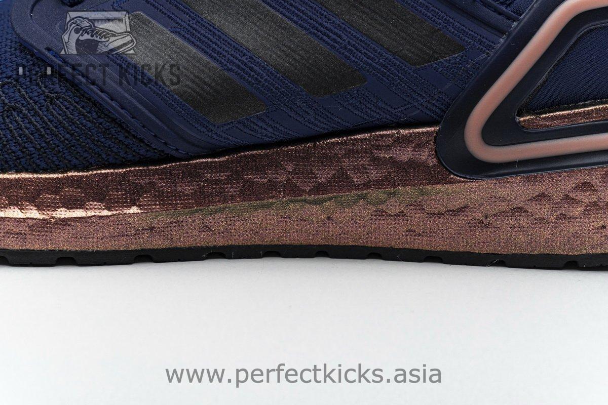 FV4394 adidas Ultra BOOST 20 CONSORTIUM Dark Blue Gold Real Boost - Image 8