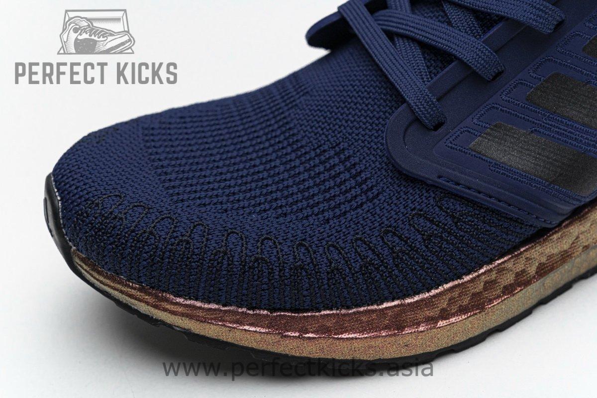 FV4394 adidas Ultra BOOST 20 CONSORTIUM Dark Blue Gold Real Boost - Image 9