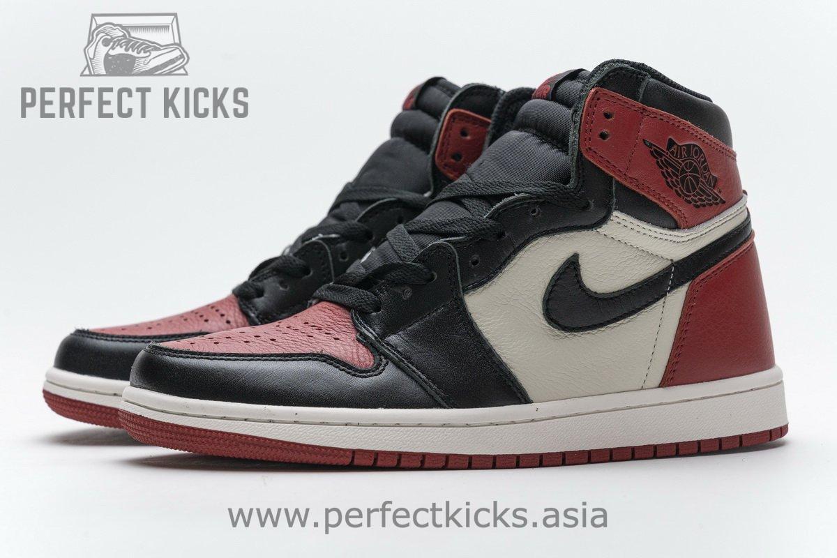 555088-610 Air Jordan 1 High OG“Bred Toe” - Image 5