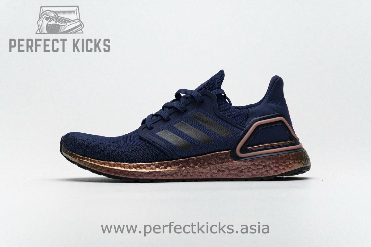 FV4394 adidas Ultra BOOST 20 CONSORTIUM Dark Blue Gold Real Boost - Image 13