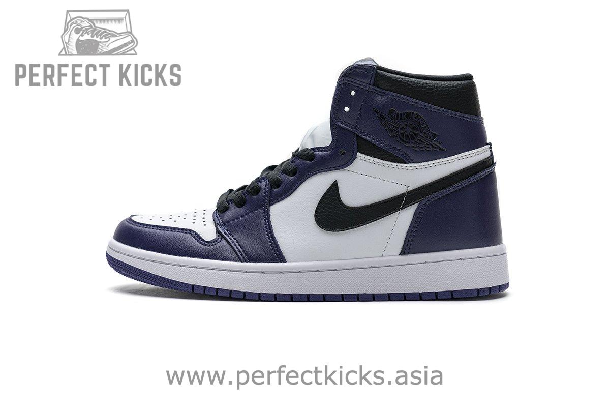 555088-500 Air Jordan 1 High OG “Court Purple” - Image 9