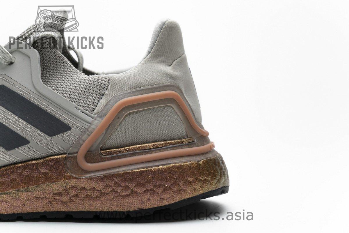 FV4389 adidas Ultra BOOST 20 CONSORTIUM Metal Grey and Coral Real Boost - Image 16