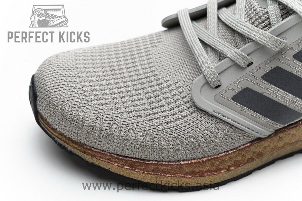 FV4389 adidas Ultra BOOST 20 CONSORTIUM Metal Grey and Coral Real Boost - Image 8