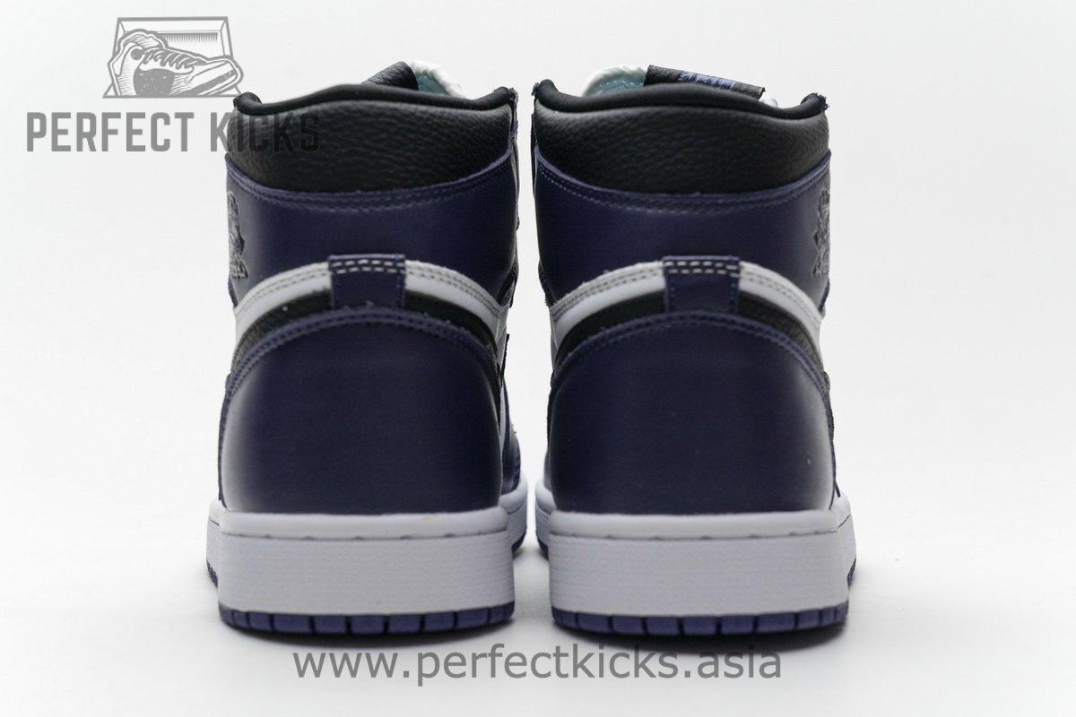 555088-500 Air Jordan 1 High OG “Court Purple” - Image 4