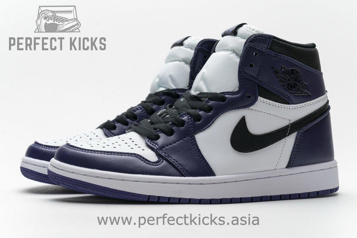 555088-500 Air Jordan 1 High OG “Court Purple” - Image 5