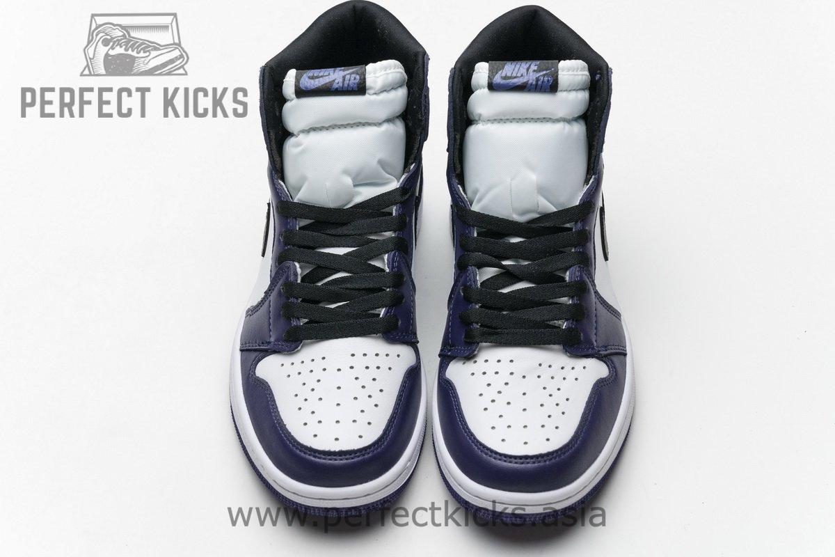 555088-500 Air Jordan 1 High OG “Court Purple” - Image 6