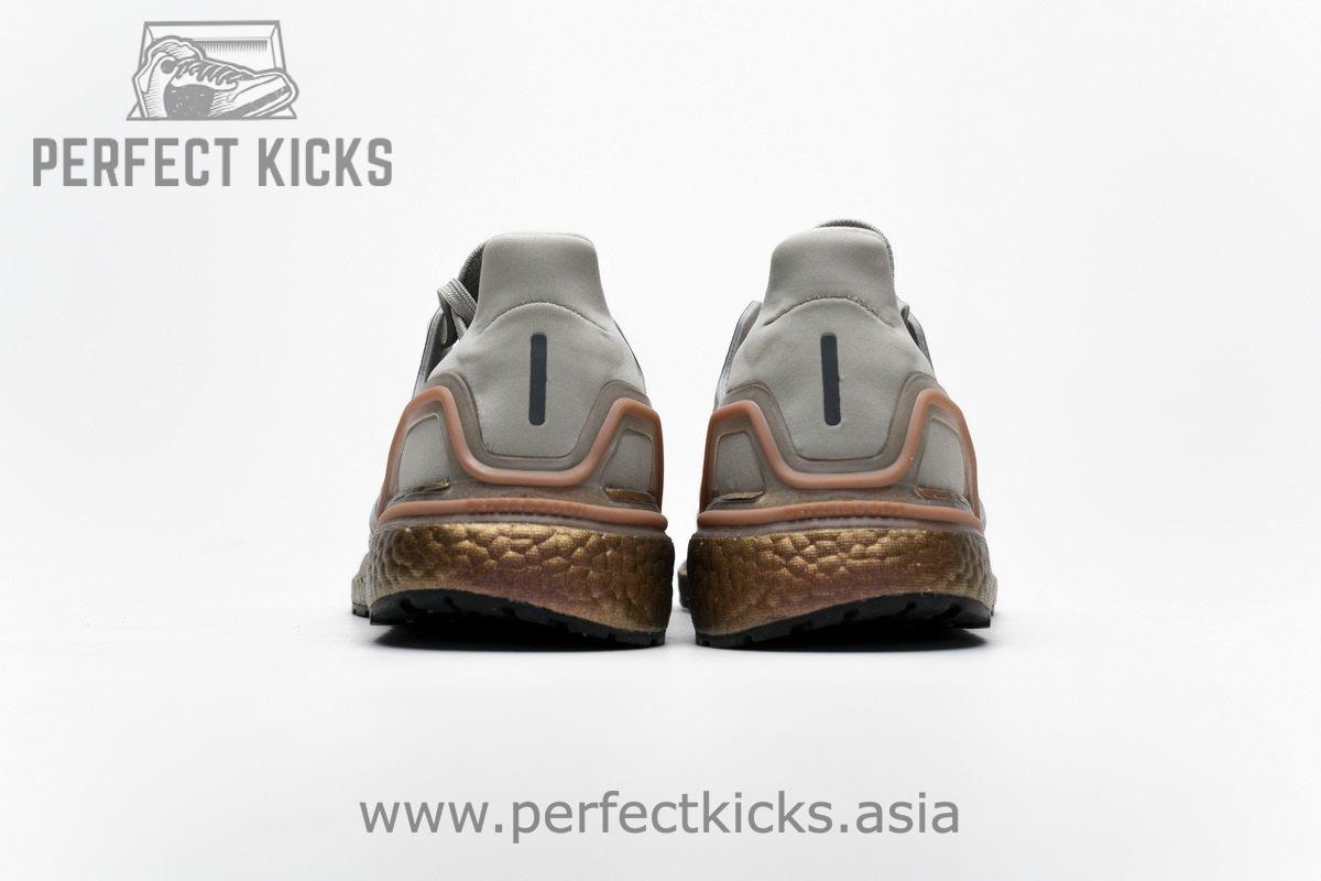 FV4389 adidas Ultra BOOST 20 CONSORTIUM Metal Grey and Coral Real Boost - Image 7