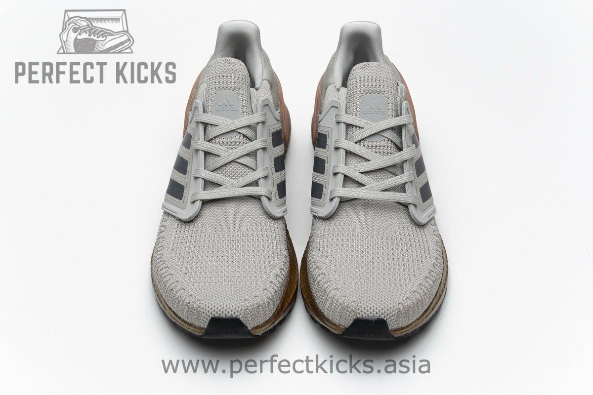 FV4389 adidas Ultra BOOST 20 CONSORTIUM Metal Grey and Coral Real Boost - Image 5