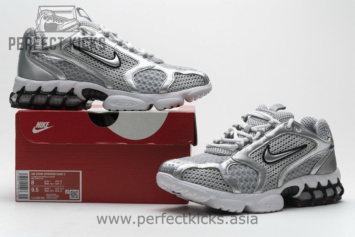 CD3613-001 Nike Spiridon Cage 2 Metallic Silver - Image 2