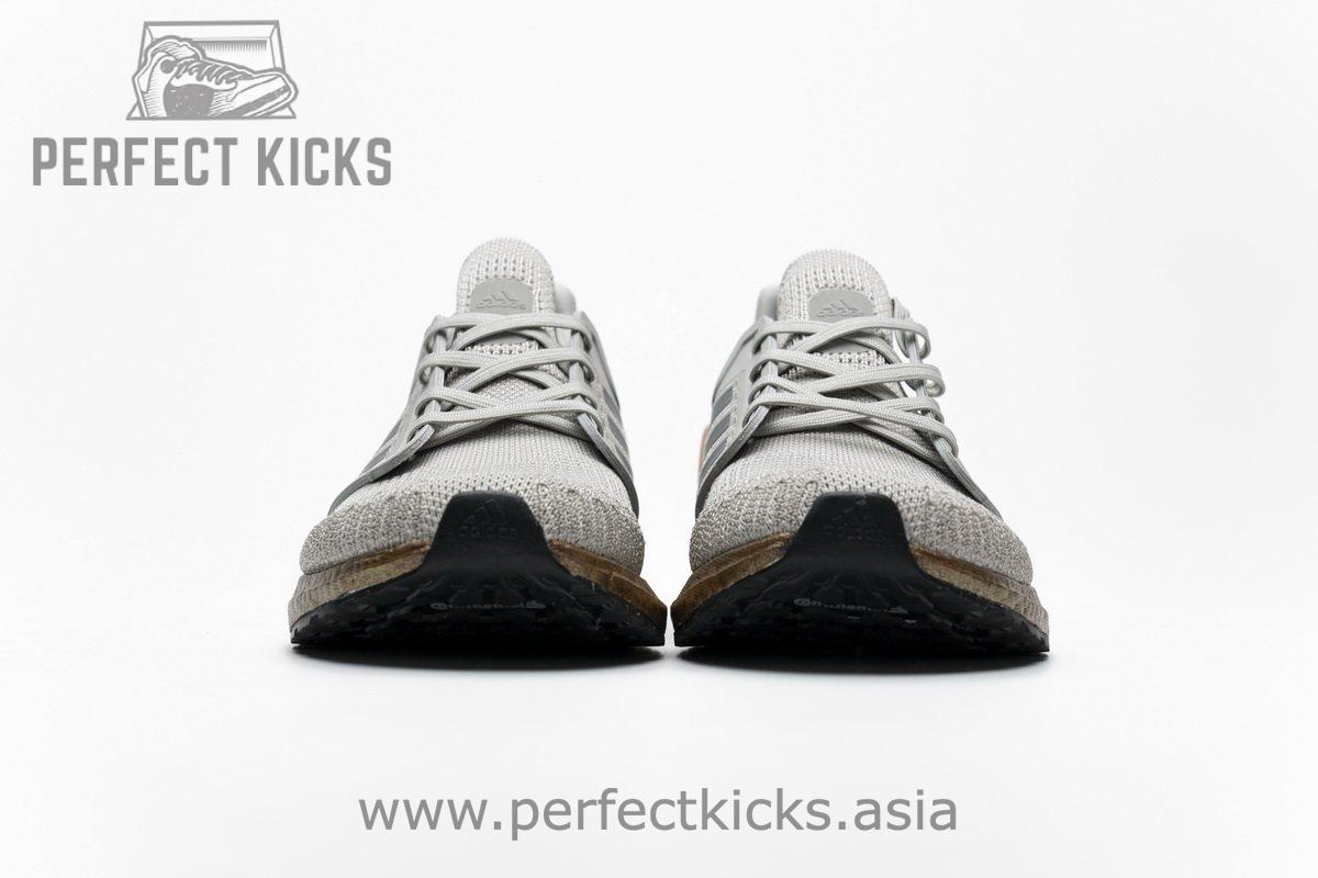 FV4389 adidas Ultra BOOST 20 CONSORTIUM Metal Grey and Coral Real Boost - Image 4