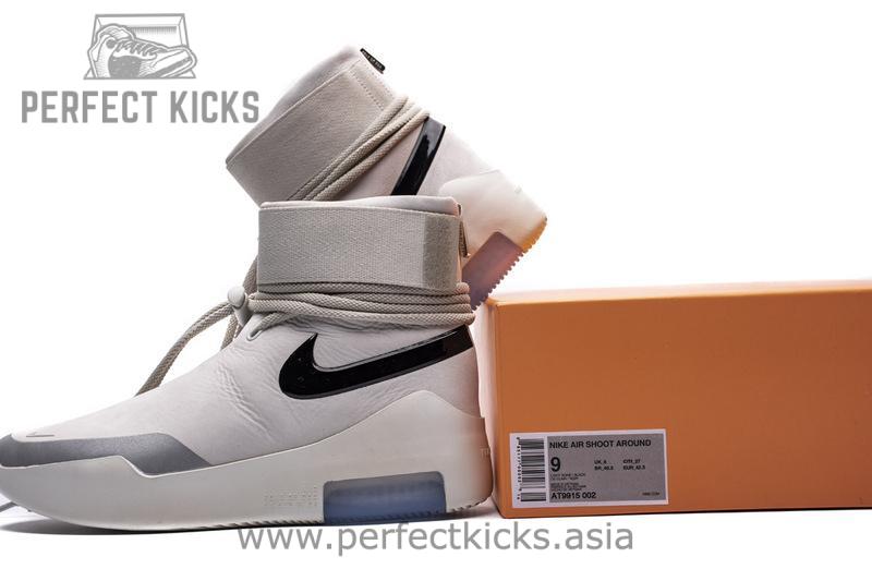 Fear of God x Nike Air Shoot Around "Light Bone" AT9915-002 - Image 3