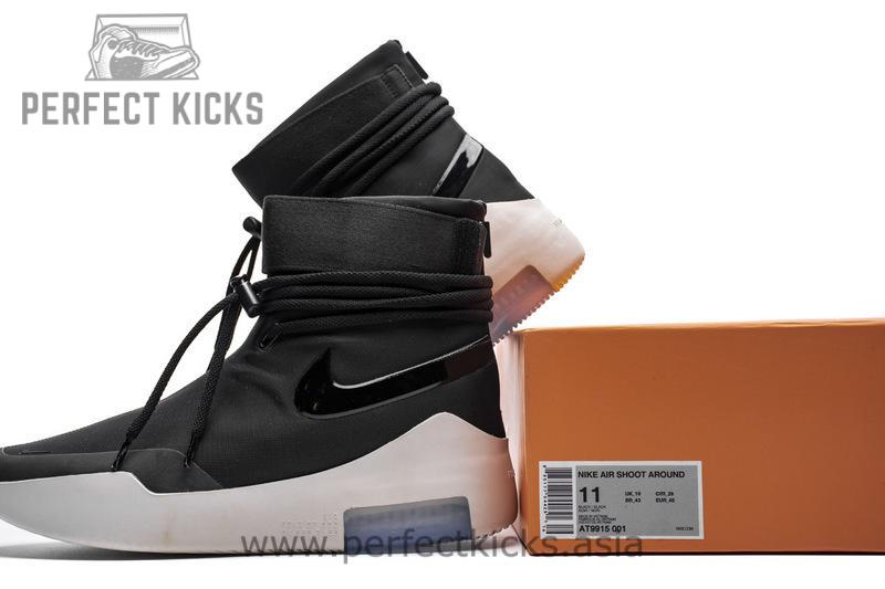 Fear of God x Nike Air Shoot Around "Black" AT9915-001 - Image 4