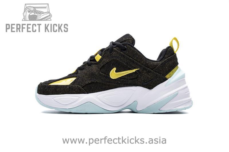 W Nike M2K Tekno Lux Denim BlackBright CitronTeal BV0970-001 - Image 6