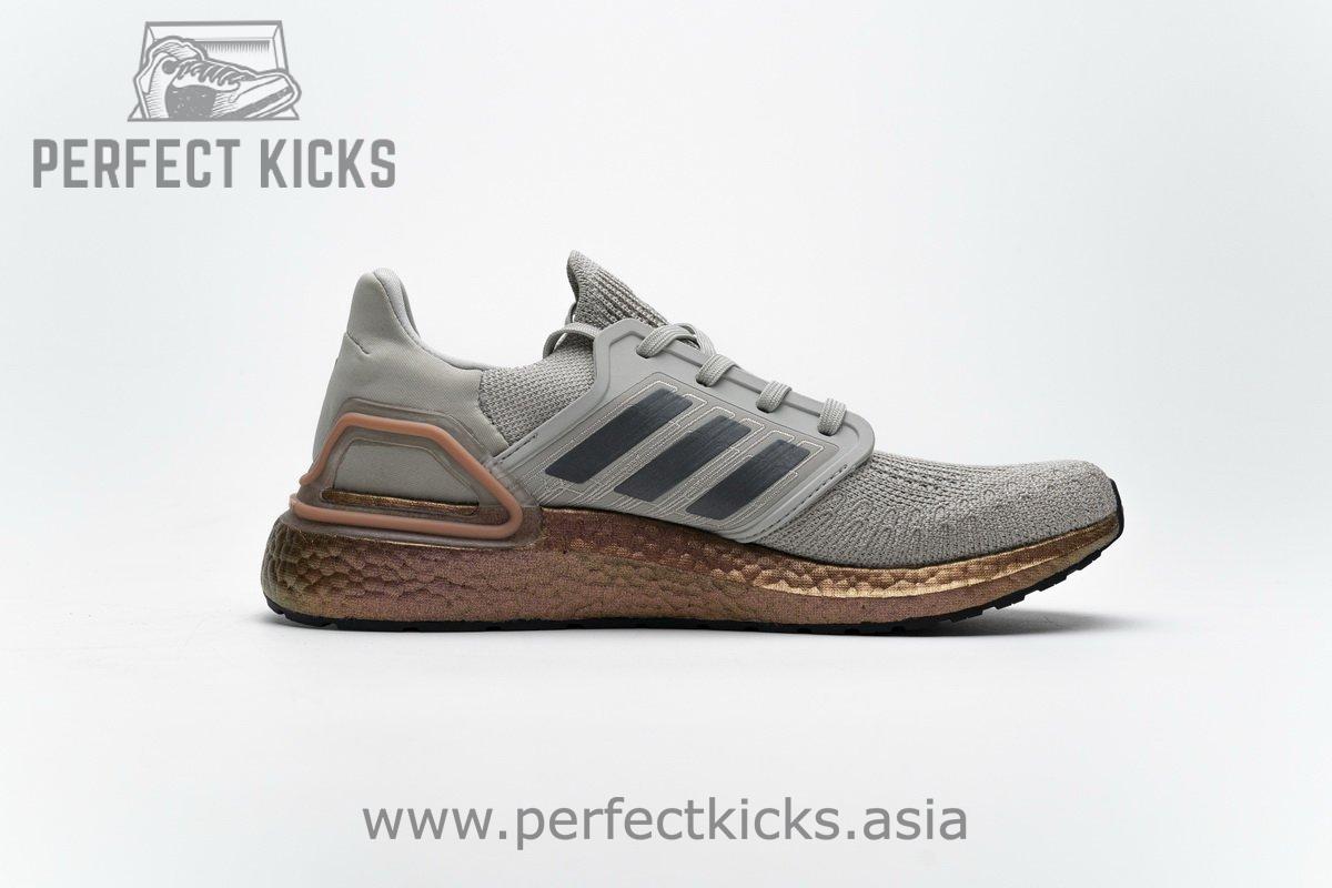 FV4389 adidas Ultra BOOST 20 CONSORTIUM Metal Grey and Coral Real Boost - Image 11