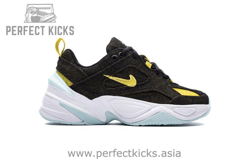 W Nike M2K Tekno Lux Denim BlackBright CitronTeal BV0970-001 - Image 5