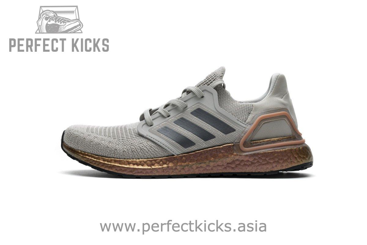 FV4389 adidas Ultra BOOST 20 CONSORTIUM Metal Grey and Coral Real Boost - Image 12