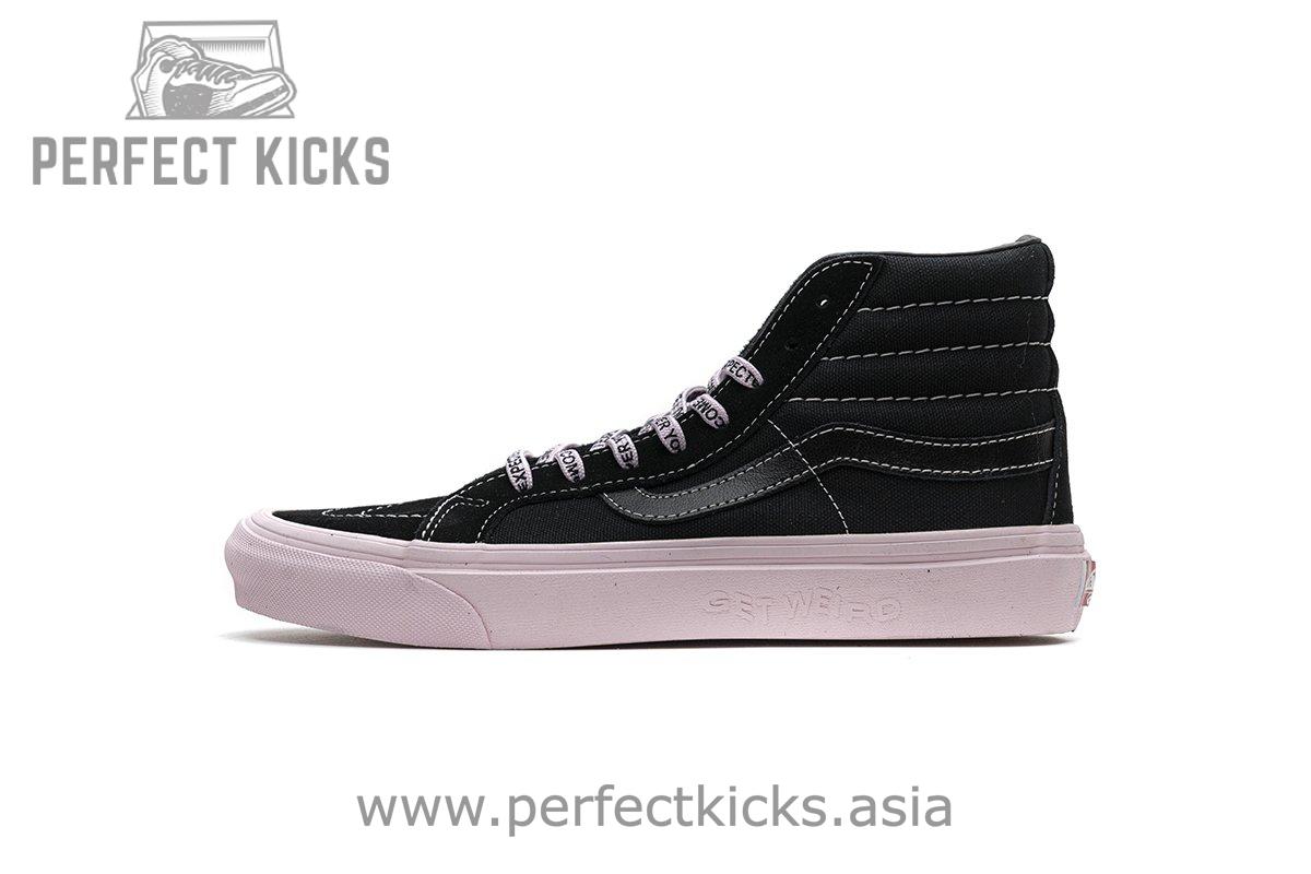VN0A36C7OYN Vans OG SK8-HI LX Black Pink - Image 15