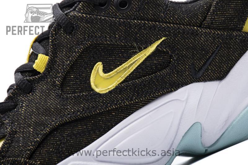 W Nike M2K Tekno Lux Denim BlackBright CitronTeal BV0970-001 - Image 9